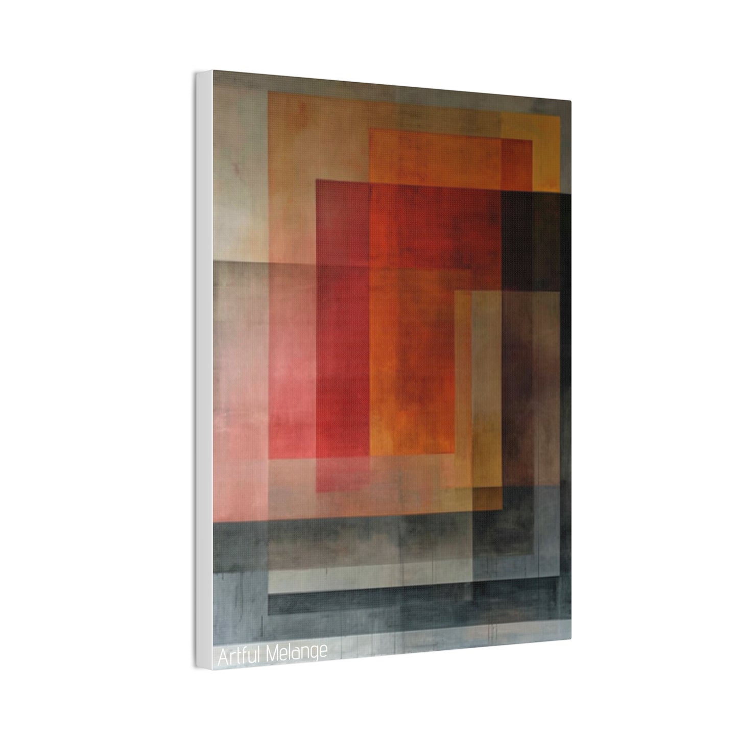 Primary Elegance: A Symphony of Sophistication Canvas Print