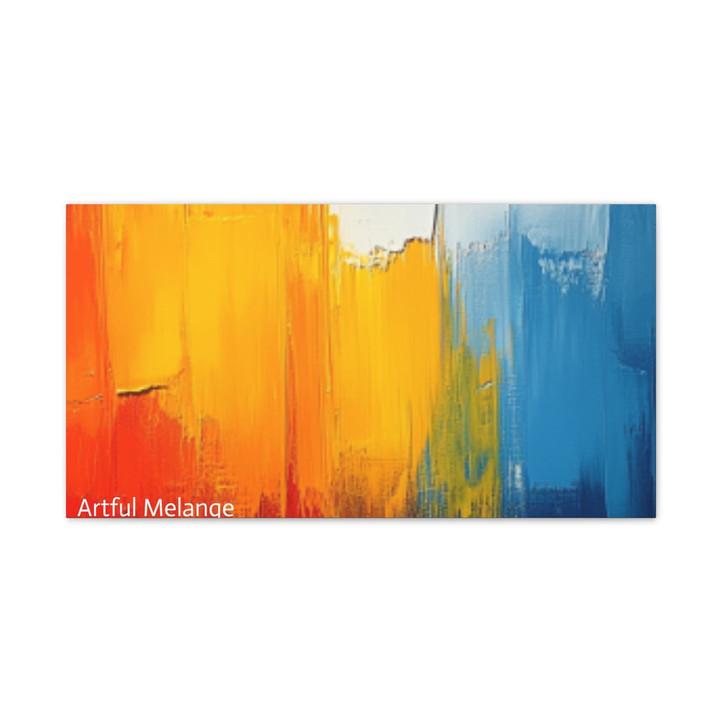 Acrylic Abstract Canvas Print - Richly Textured Artistry