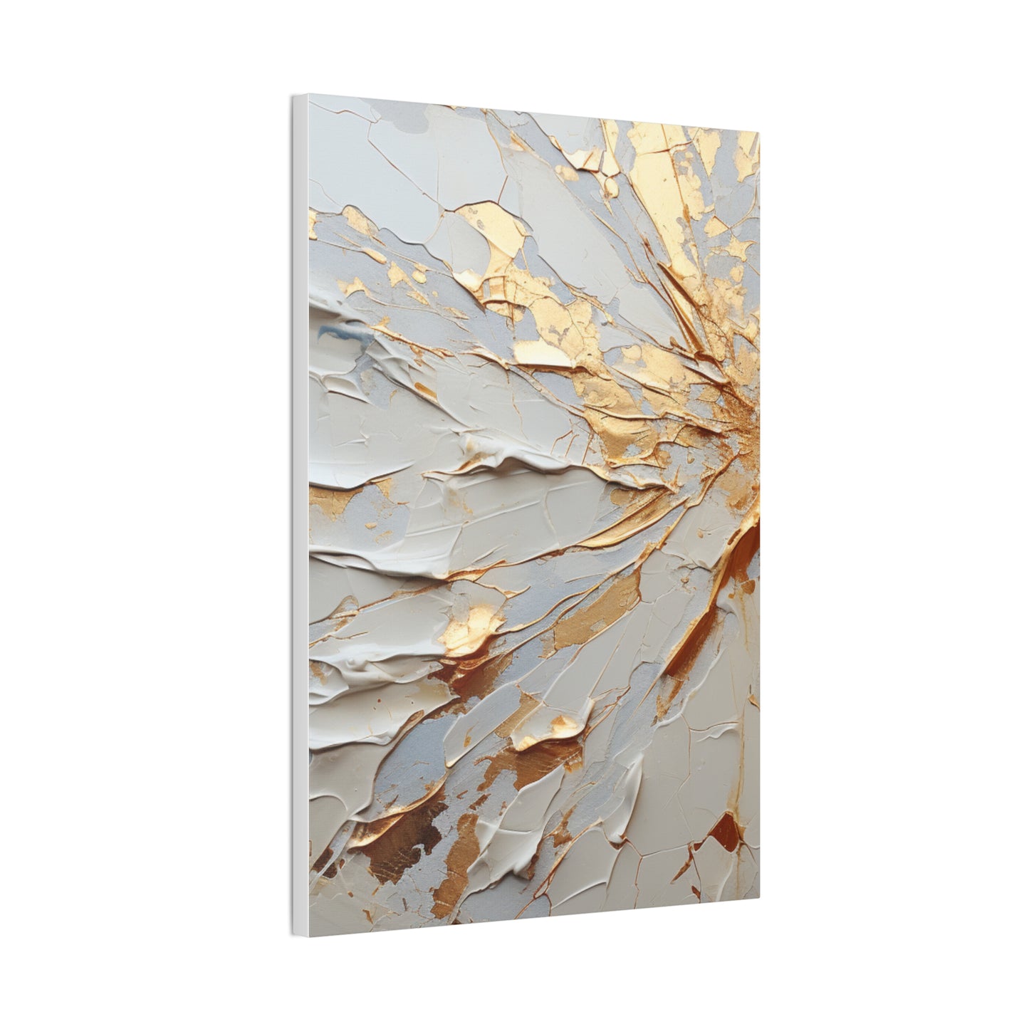 Acrylic Abstract Canvas Print - Richly Textured Artistry