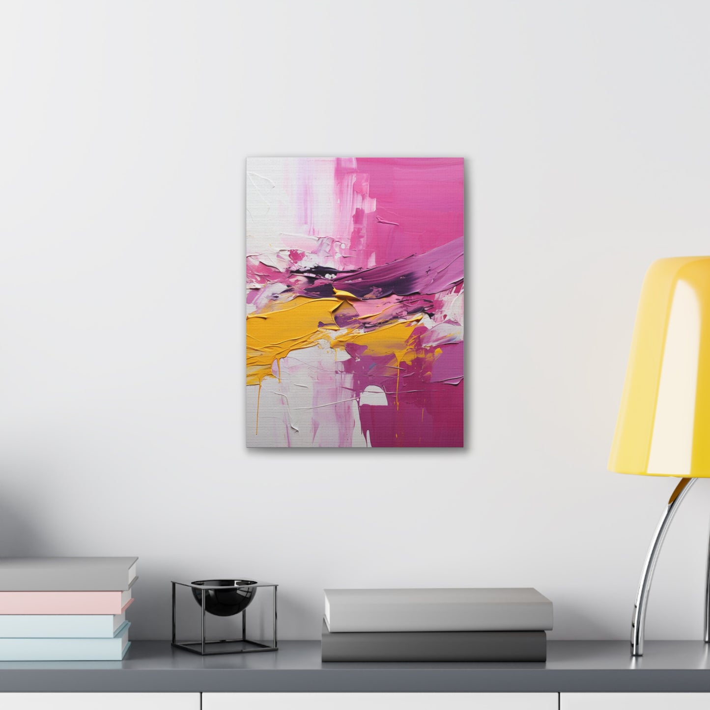 Primary Elegance: A Symphony of Sophistication Canvas Print