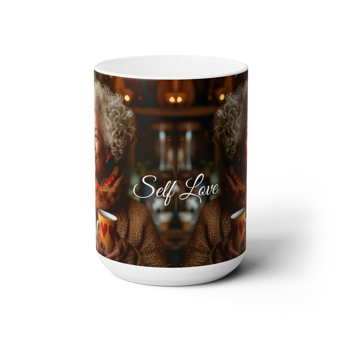 Empower Her Essence - Self Love Ceramic Mug Collection-15oz