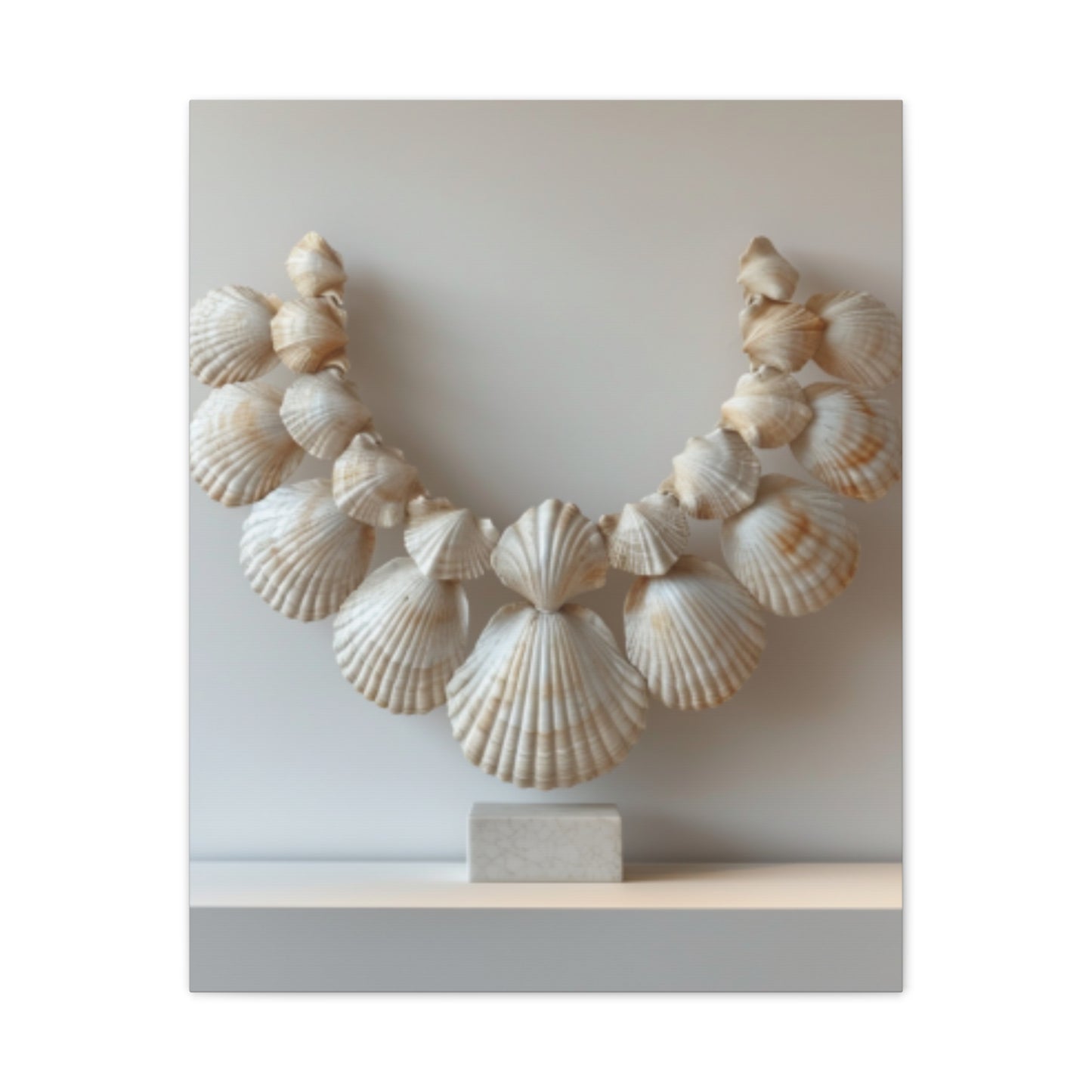 Seashell Serenity Canvas Print