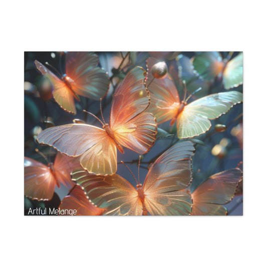 Fluttering Dreams: Butterfly Canvas Print Collection