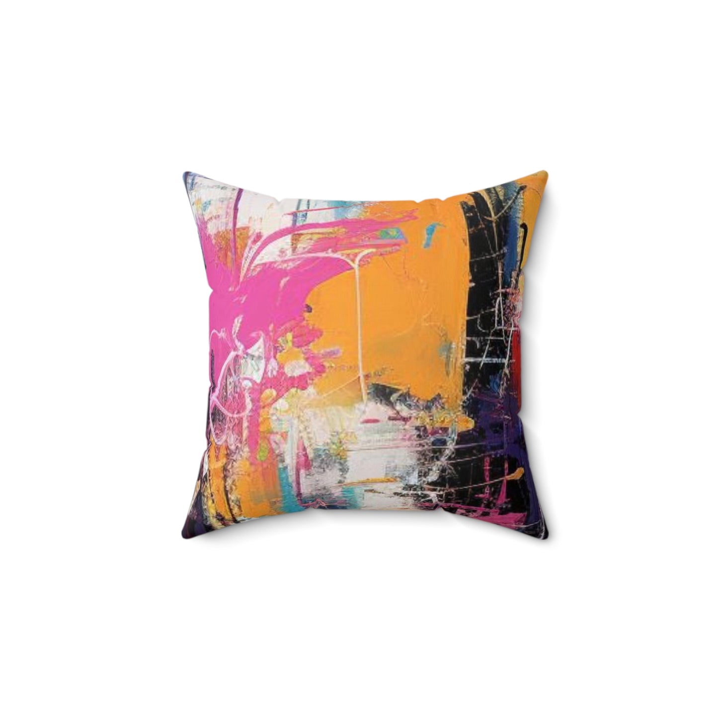 Artistic Abstractions: Abstract Acrylic Art Pillows Collection