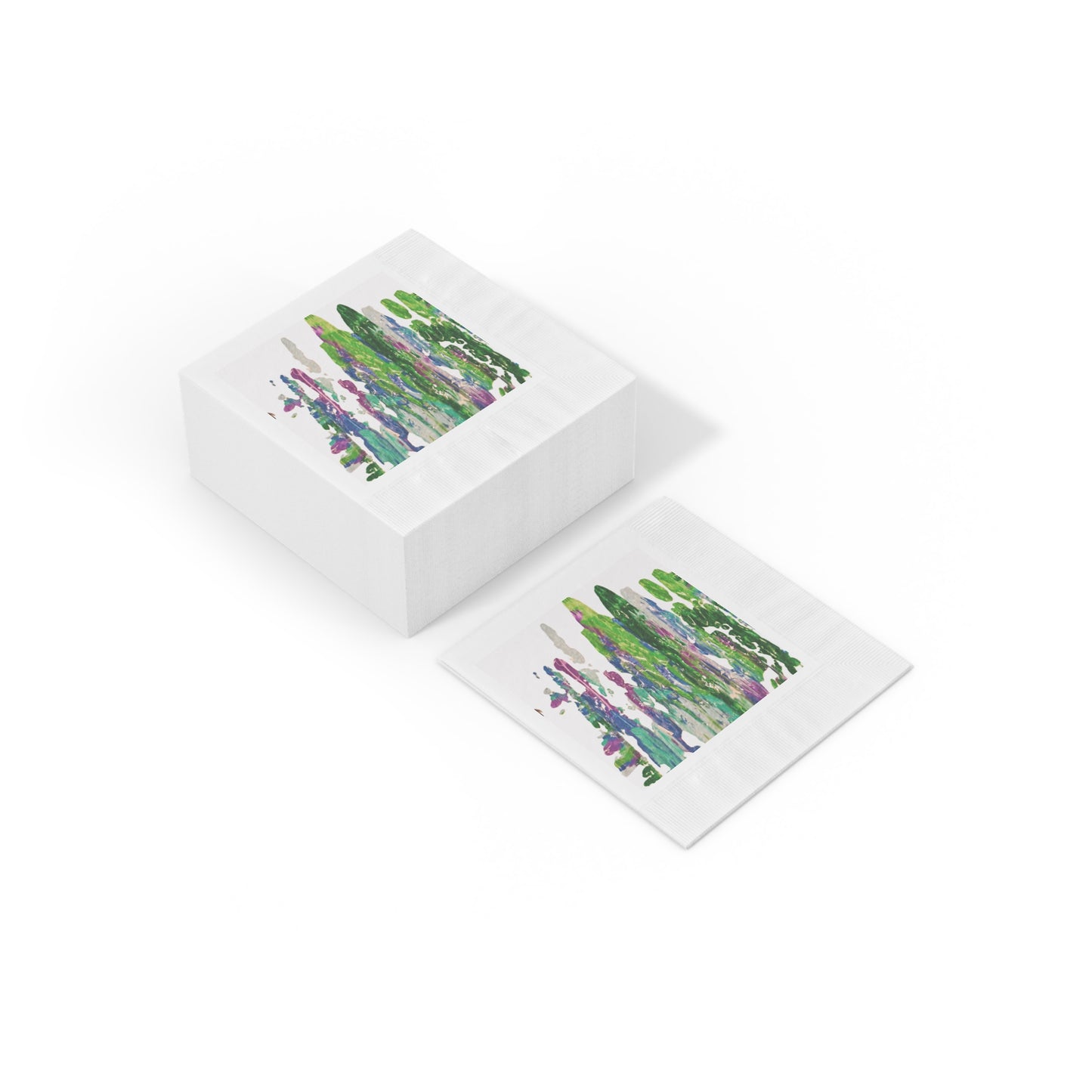 ChromaBlend™ Artistry Abstract Art Napkins”