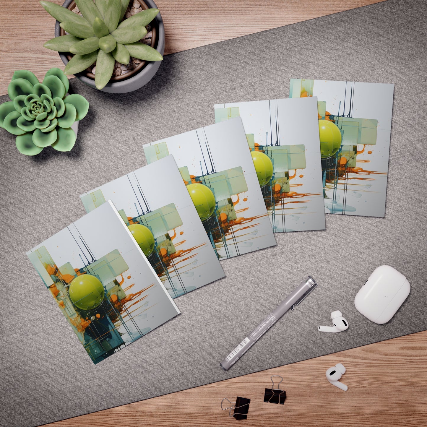 Wonderful Wordsmiths Note Card Set (5-Pack)