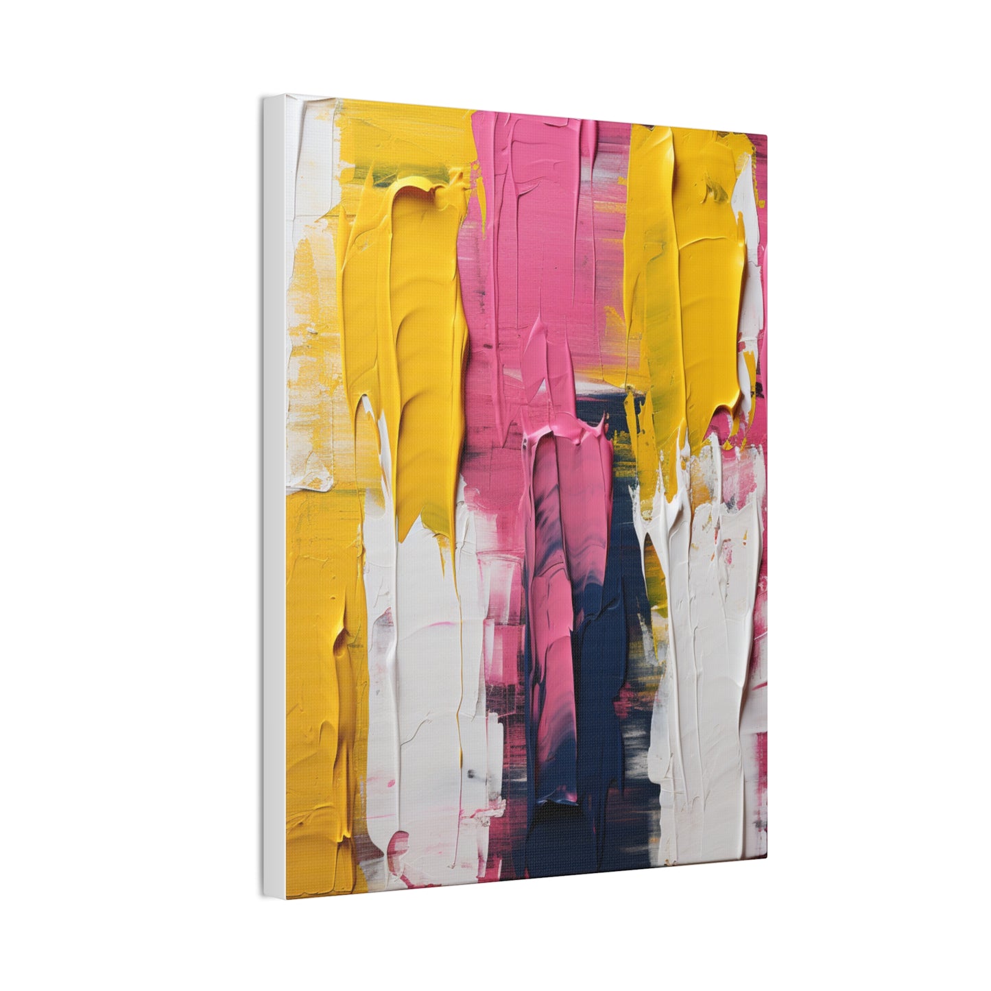 Primary Elegance: A Symphony of Sophistication Canvas Print