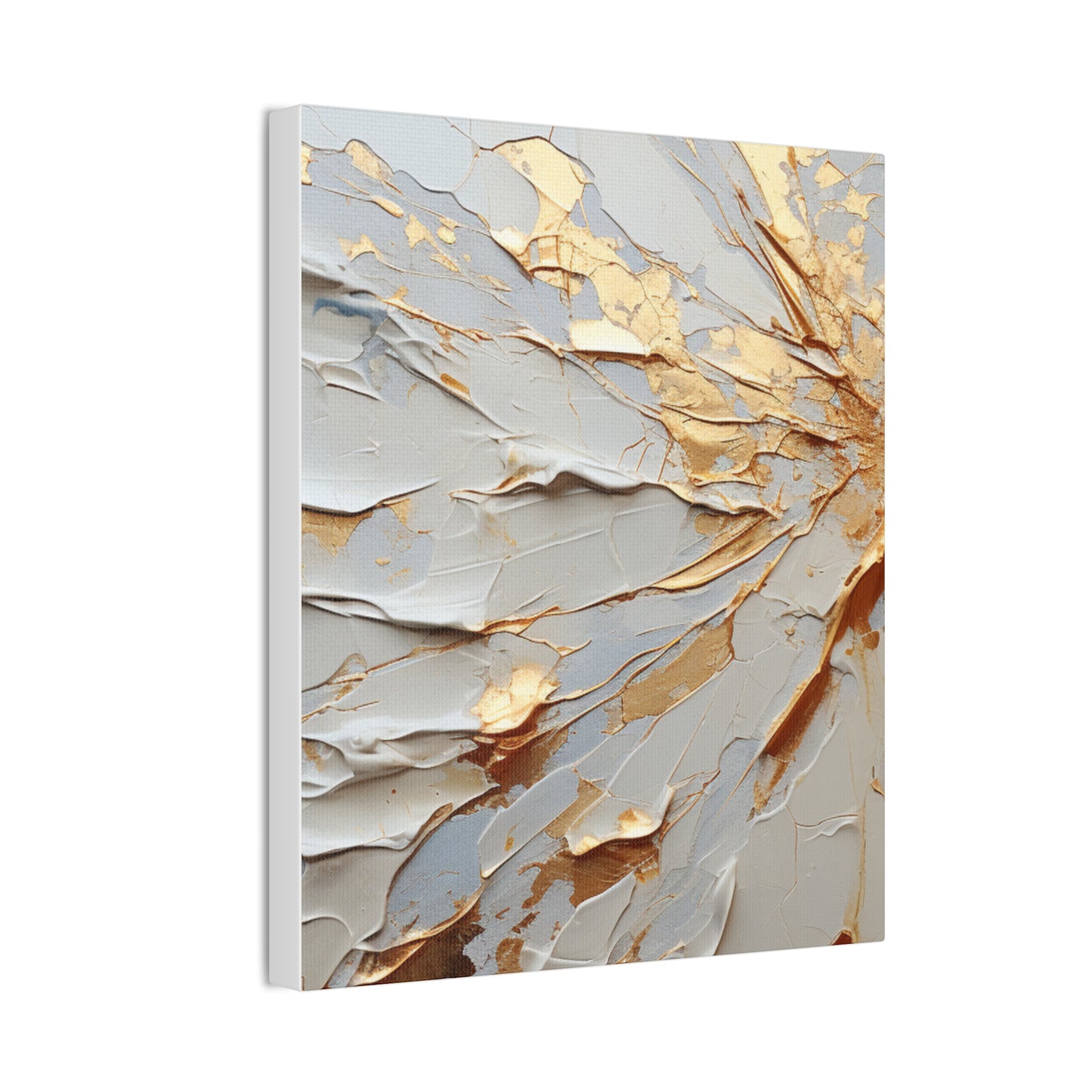 Acrylic Abstract Canvas Print - Richly Textured Artistry