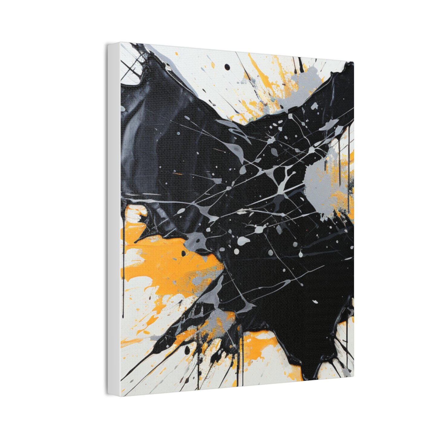 Acrylic Abstract Canvas Print - Richly Textured Artistry