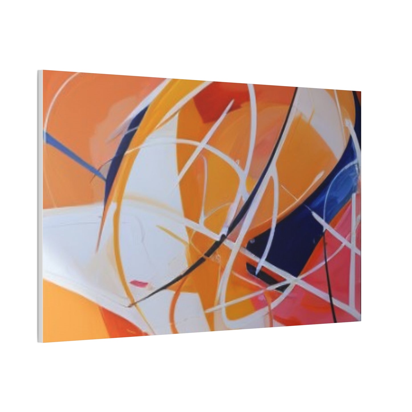 Primary Elegance: A Symphony of Sophistication Canvas Print