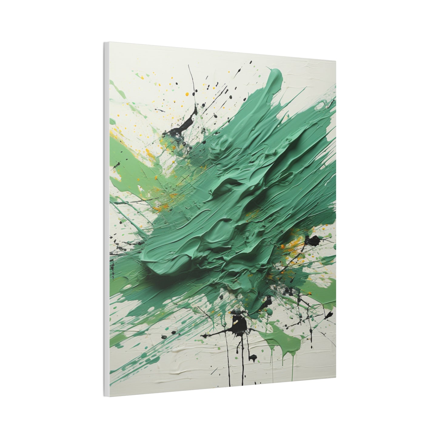 Acrylic Abstract Canvas Print - Richly Textured Artistry