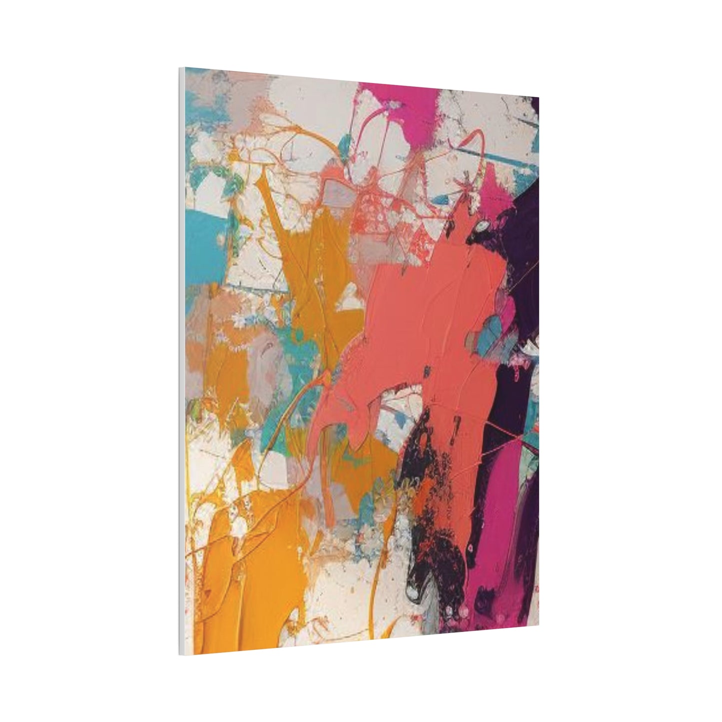 Primary Elegance: A Symphony of Sophistication Canvas Print