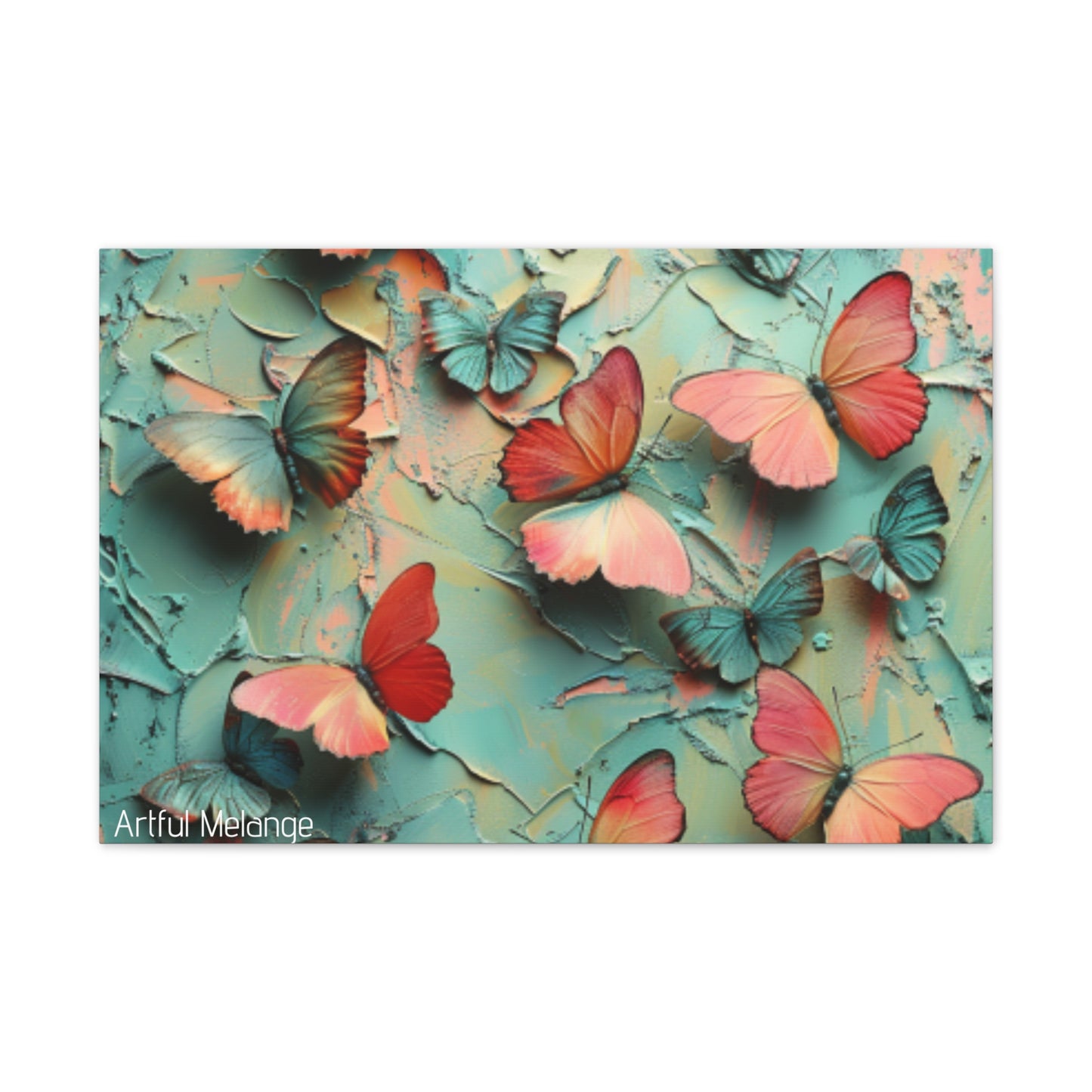 Fluttering Dreams: Butterfly Canvas Print Collection