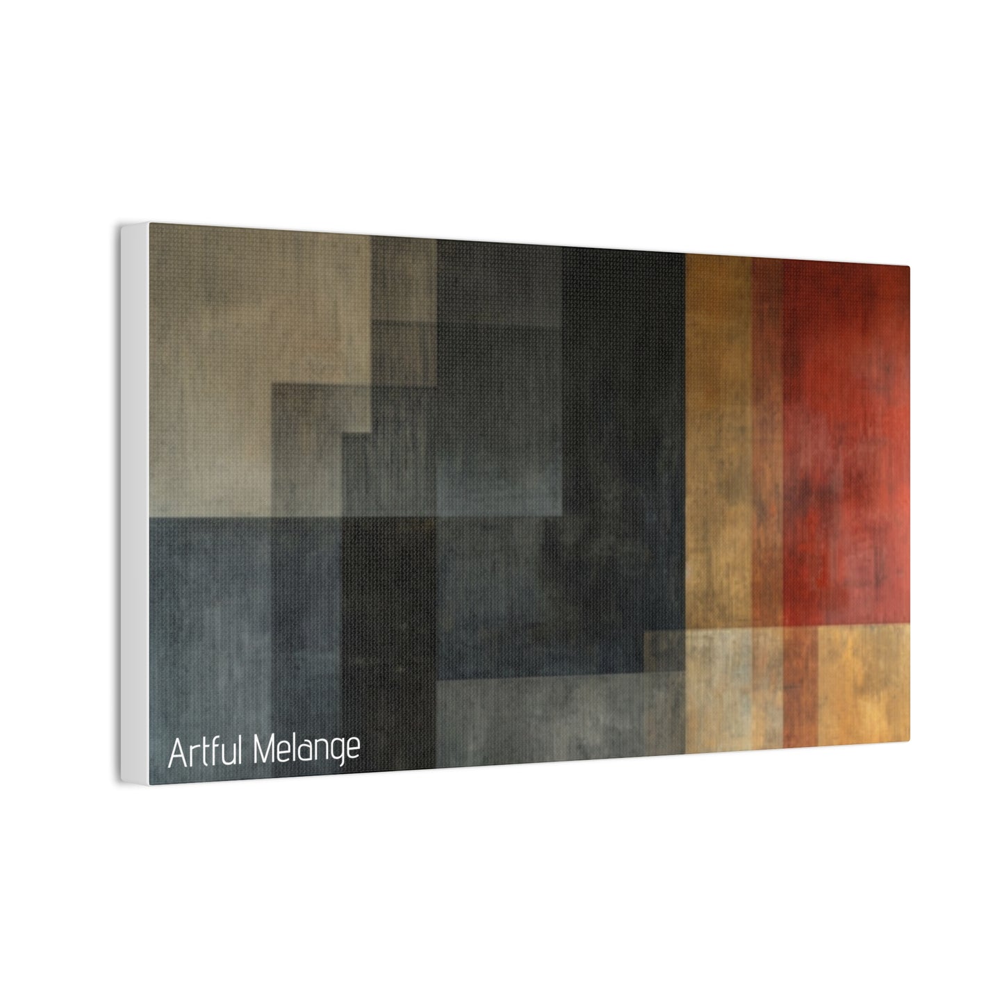 Primary Elegance: A Symphony of Sophistication Canvas Print