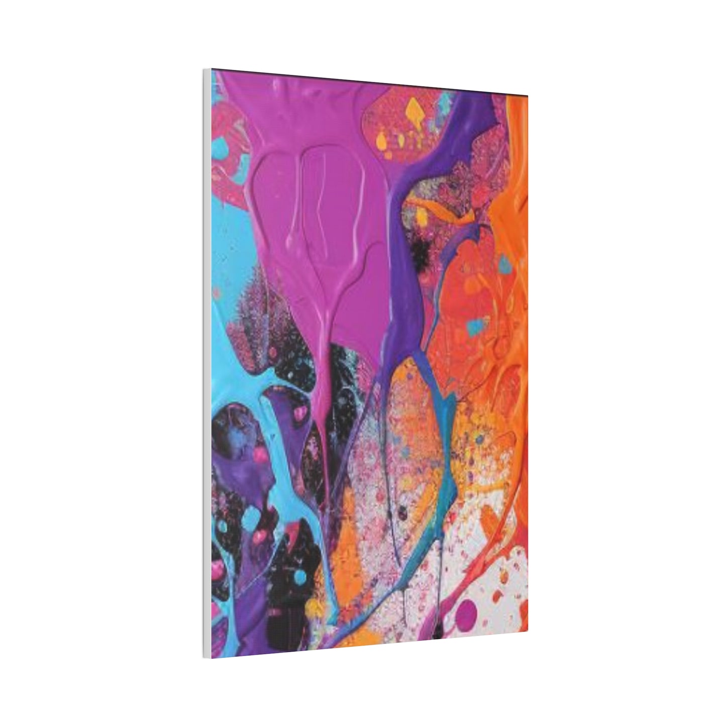 Primary Elegance: A Symphony of Sophistication Canvas Print