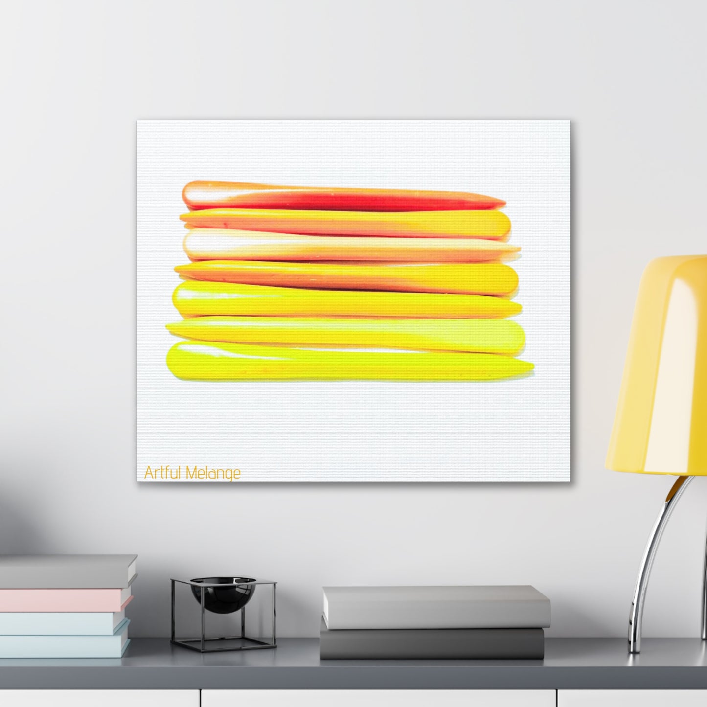 Spectrum Stacks: A Colorful Daydream in Posters and Canvas Prints