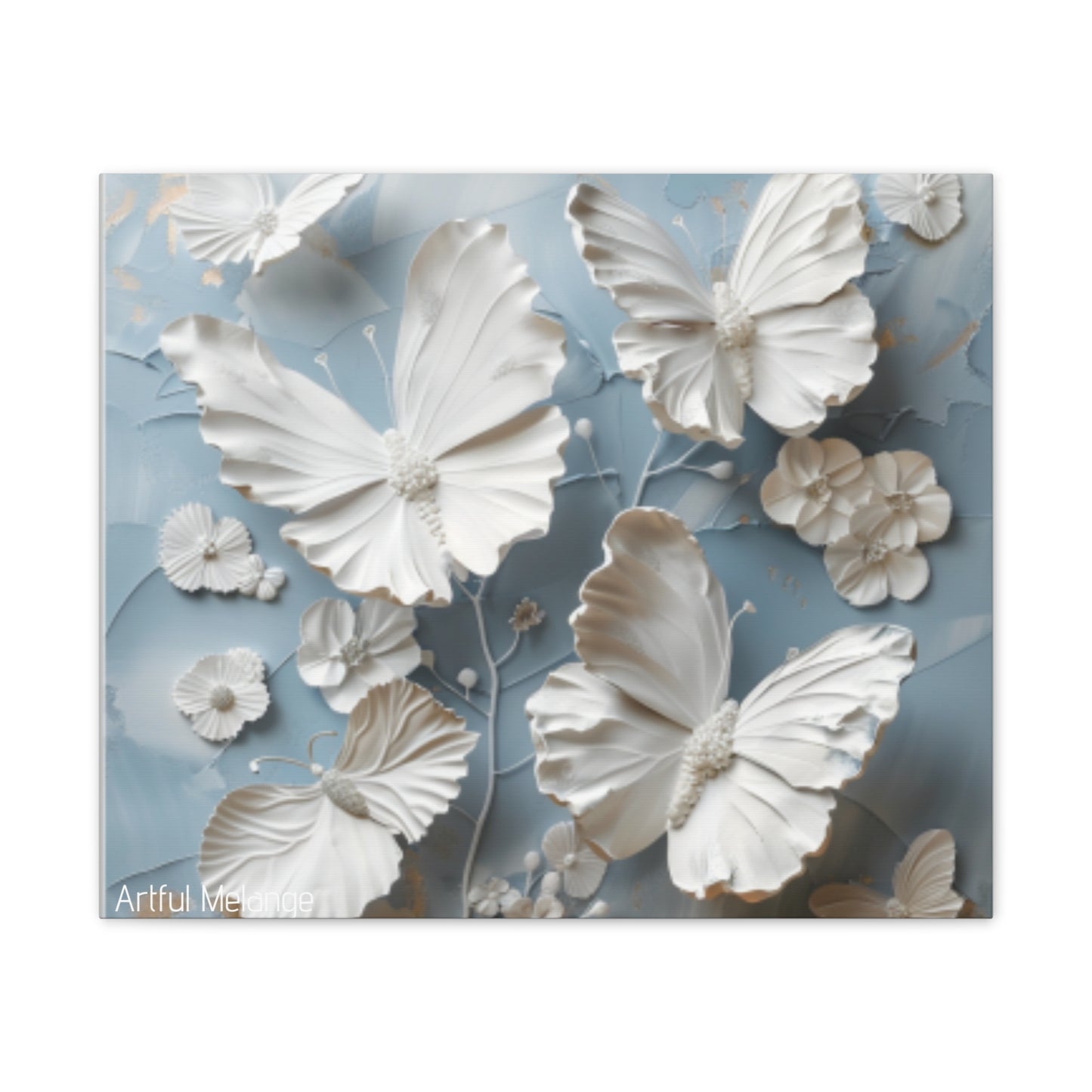 Fluttering Dreams: Butterfly Canvas Print Collection