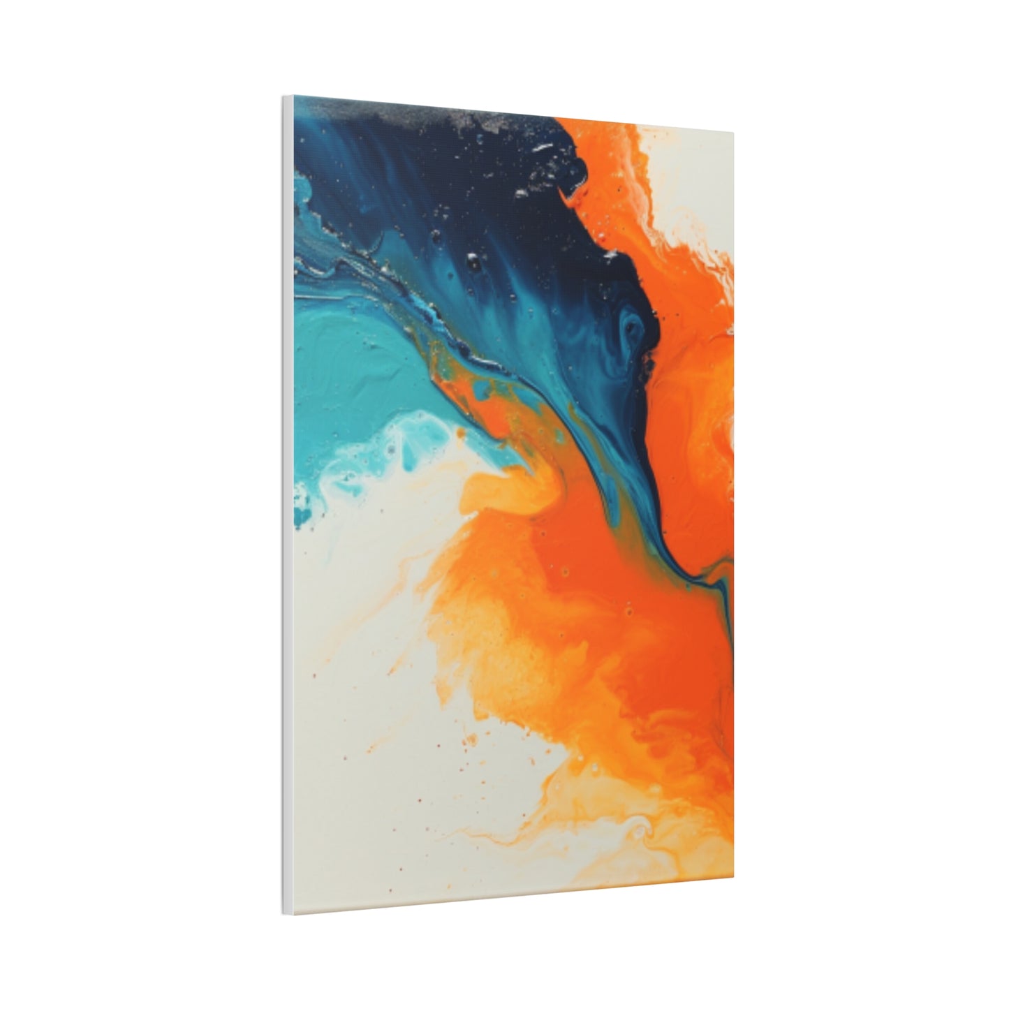 Primary Elegance: A Symphony of Sophistication Canvas Print