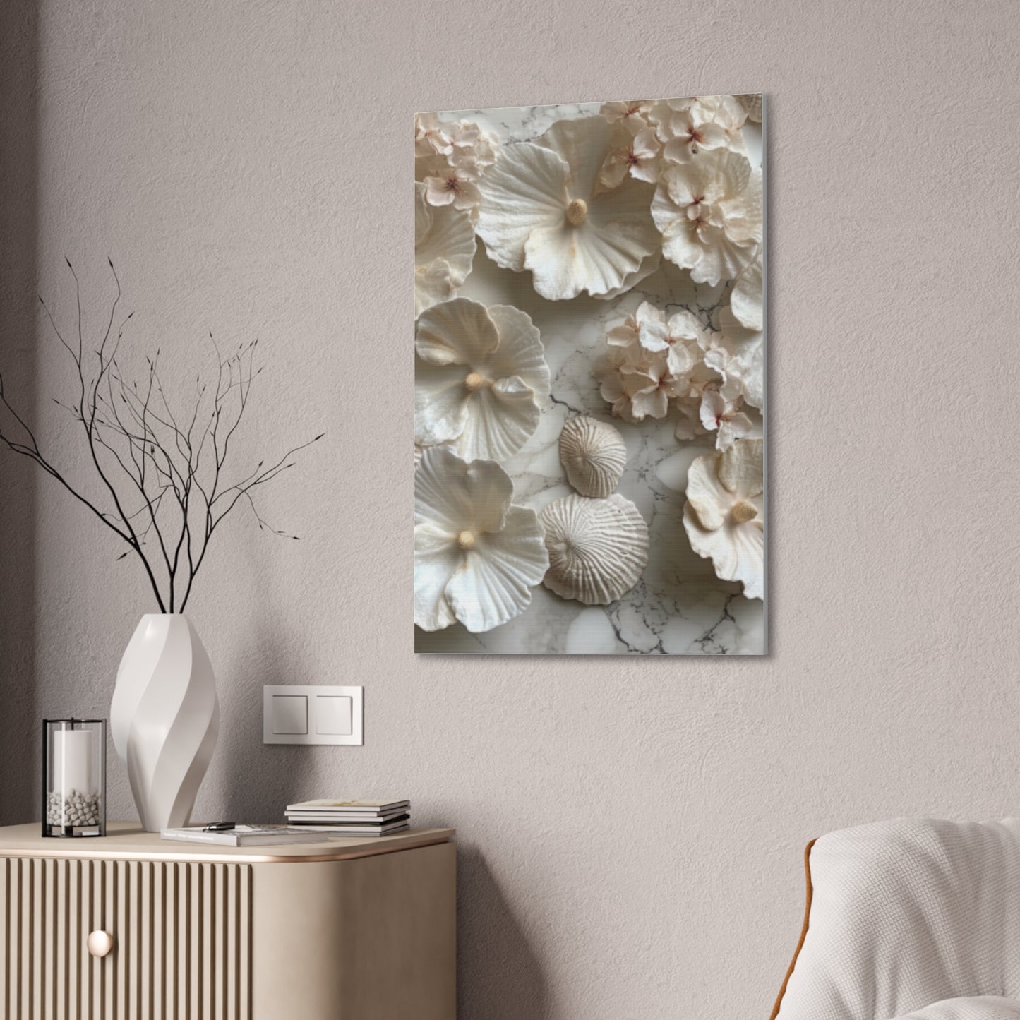 Seashell Serenity Canvas Print