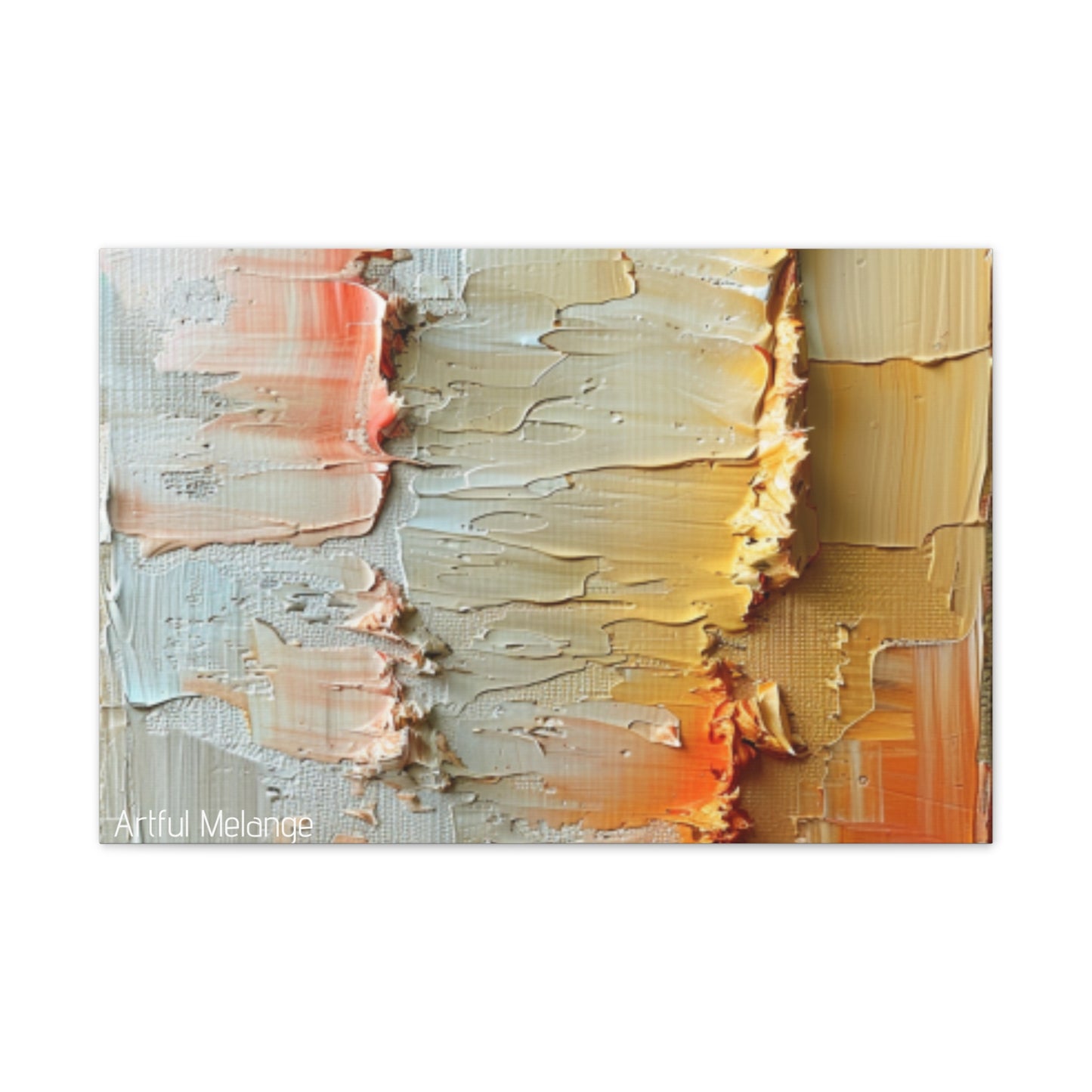 Primary Elegance: A Symphony of Sophistication Canvas Print