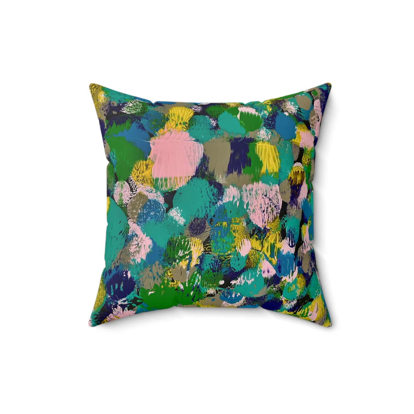 Artistic Abstractions: Abstract Acrylic Art Pillows Collection