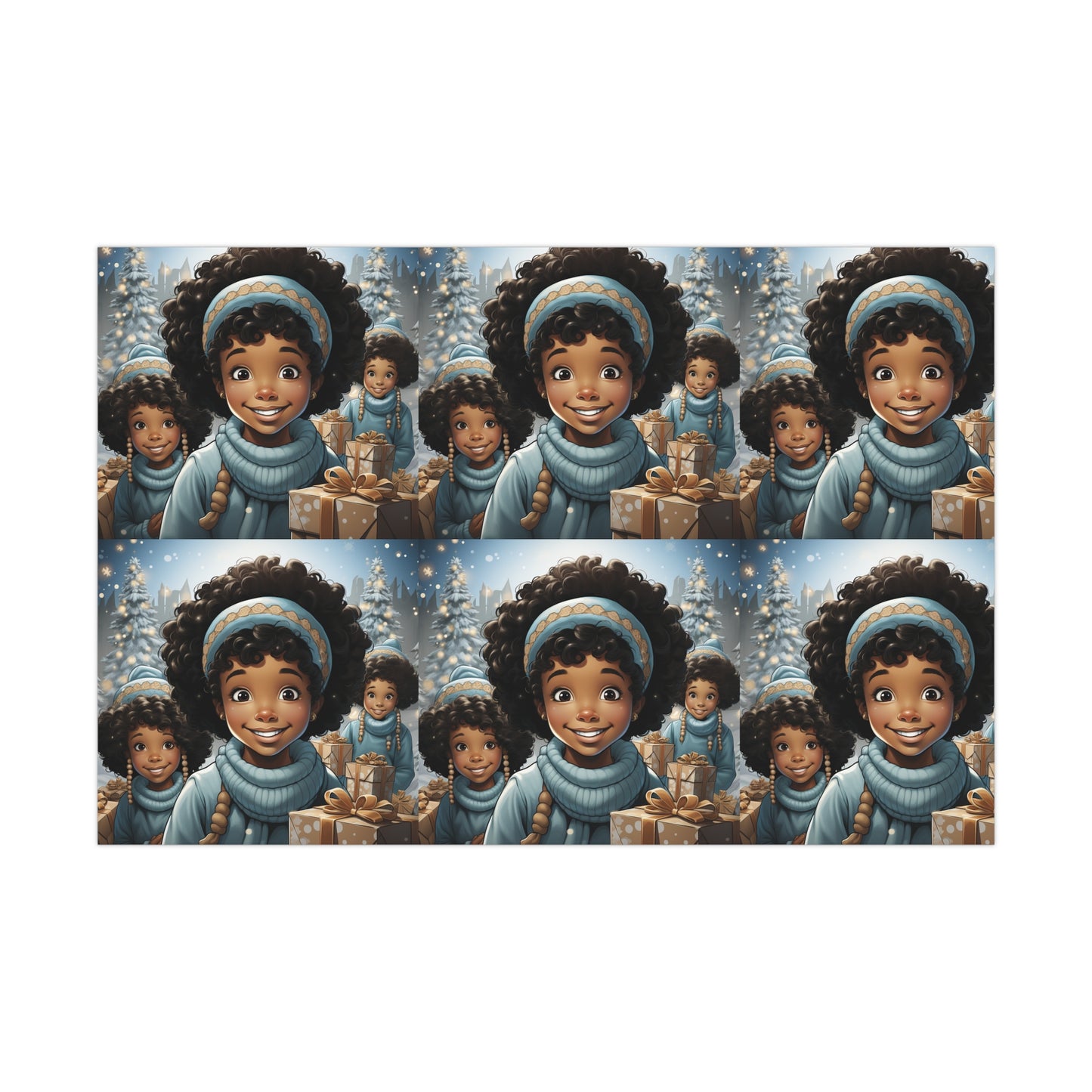 Harmony Holidays Wrapping Paper Sheet