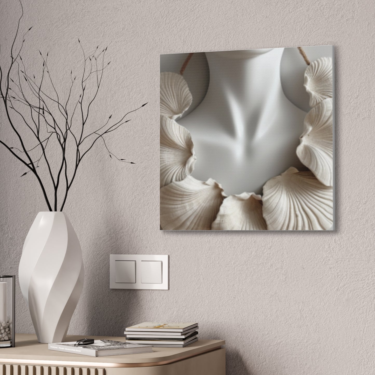 Seashell Serenity Canvas Print