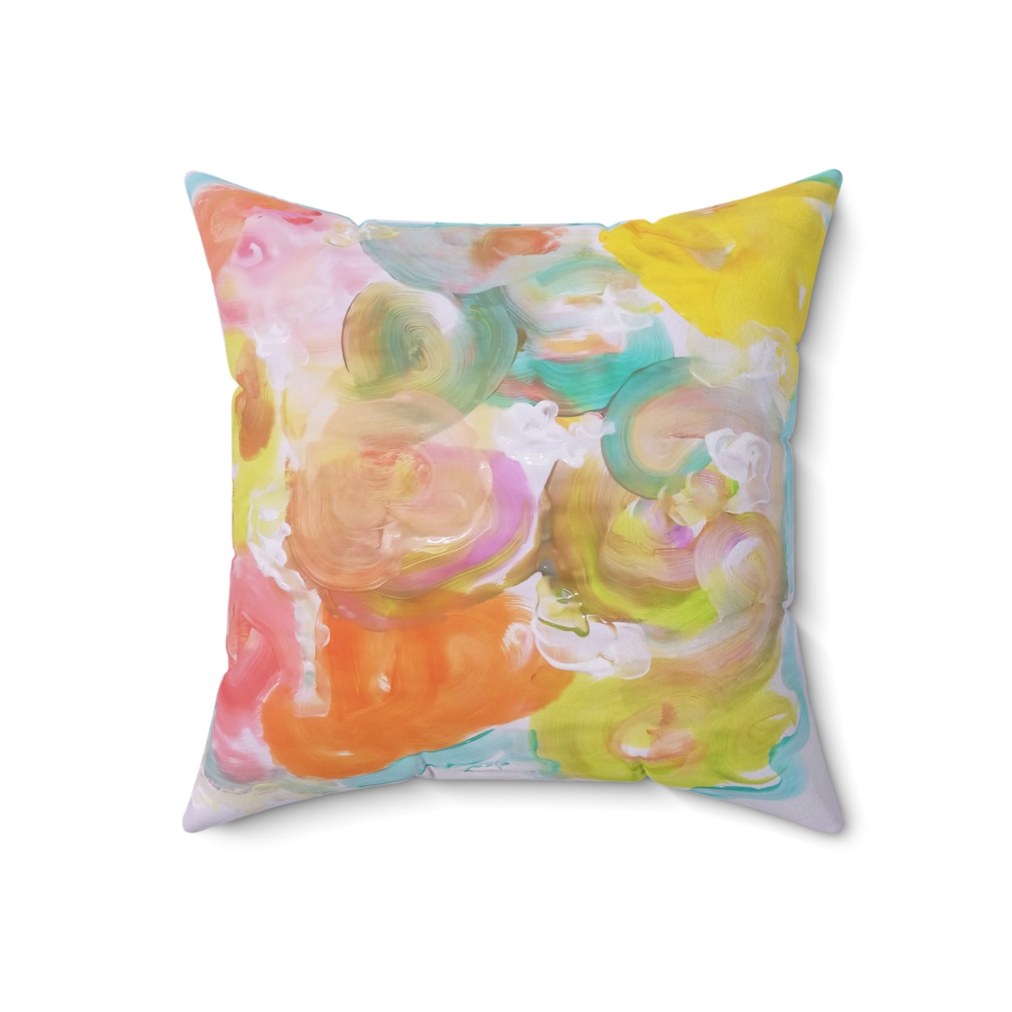 Artistic Abstractions: Abstract Acrylic Art Pillows Collection