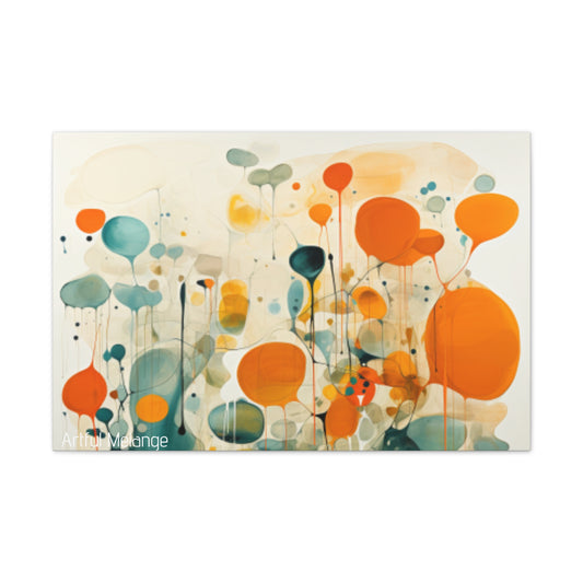 Primary Elegance: A Symphony of Sophistication Canvas Print