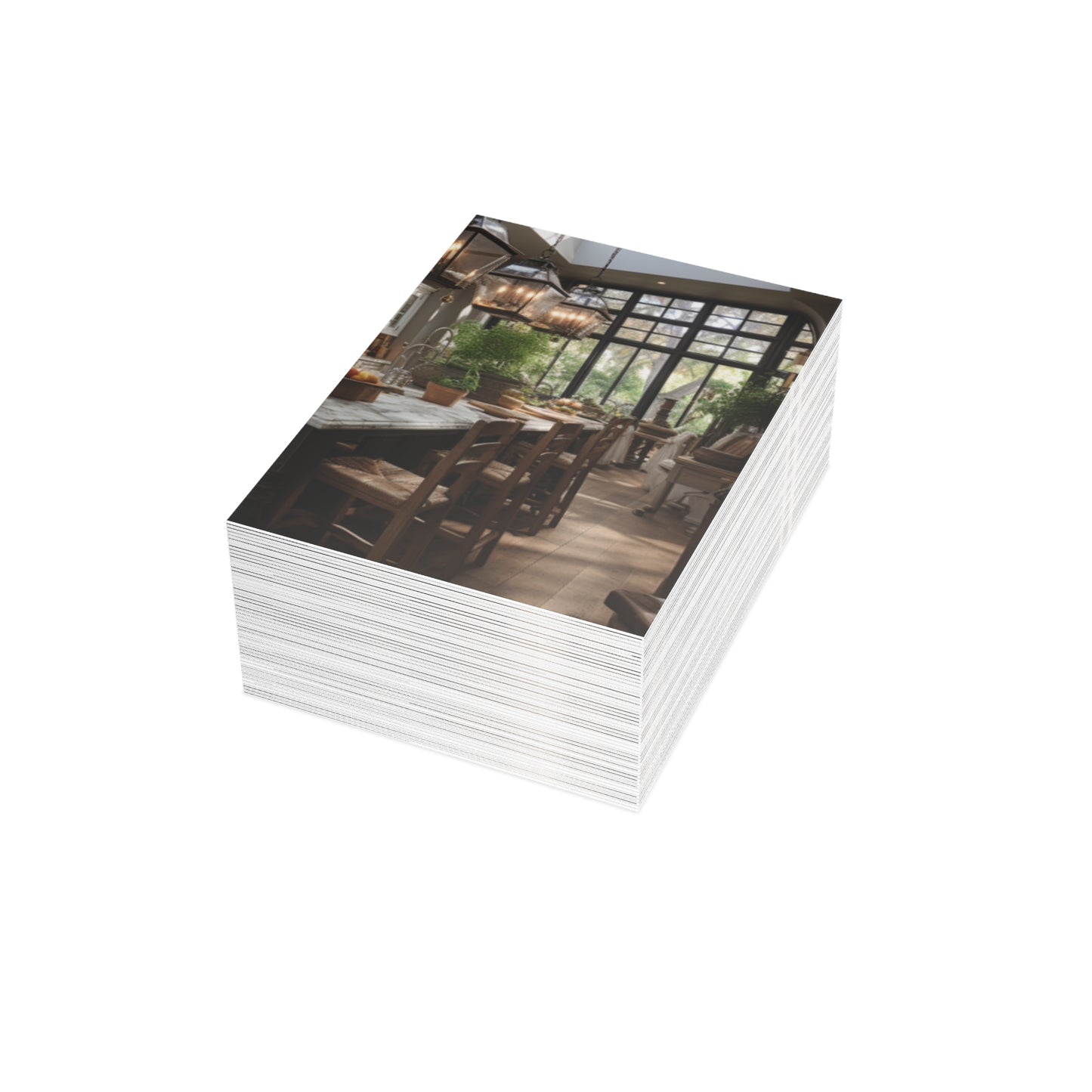 Elegant Kitchen Note Cards (1, 10, 30, and 50pcs)