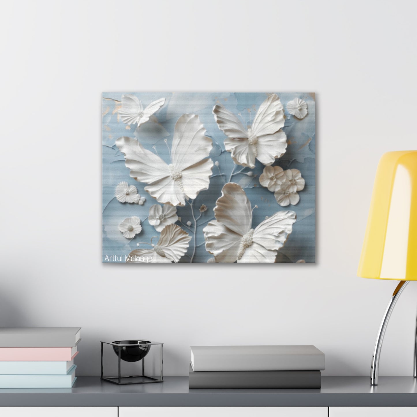 Fluttering Dreams: Butterfly Canvas Print Collection