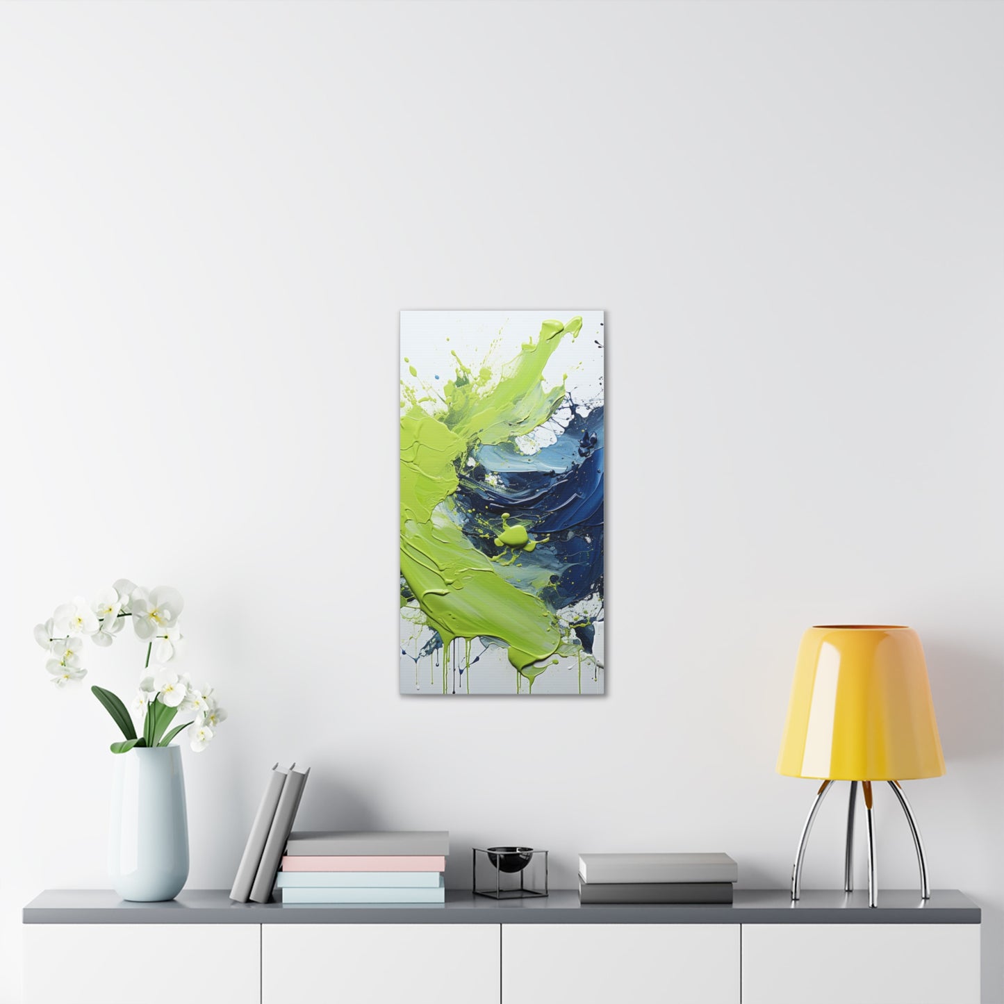 Acrylic Abstract Canvas Print - Richly Textured Artistry