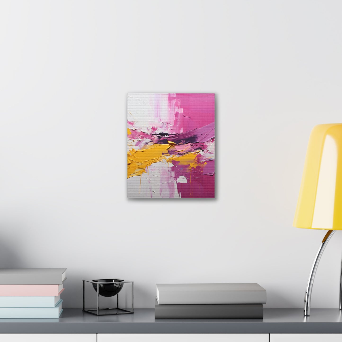 Primary Elegance: A Symphony of Sophistication Canvas Print