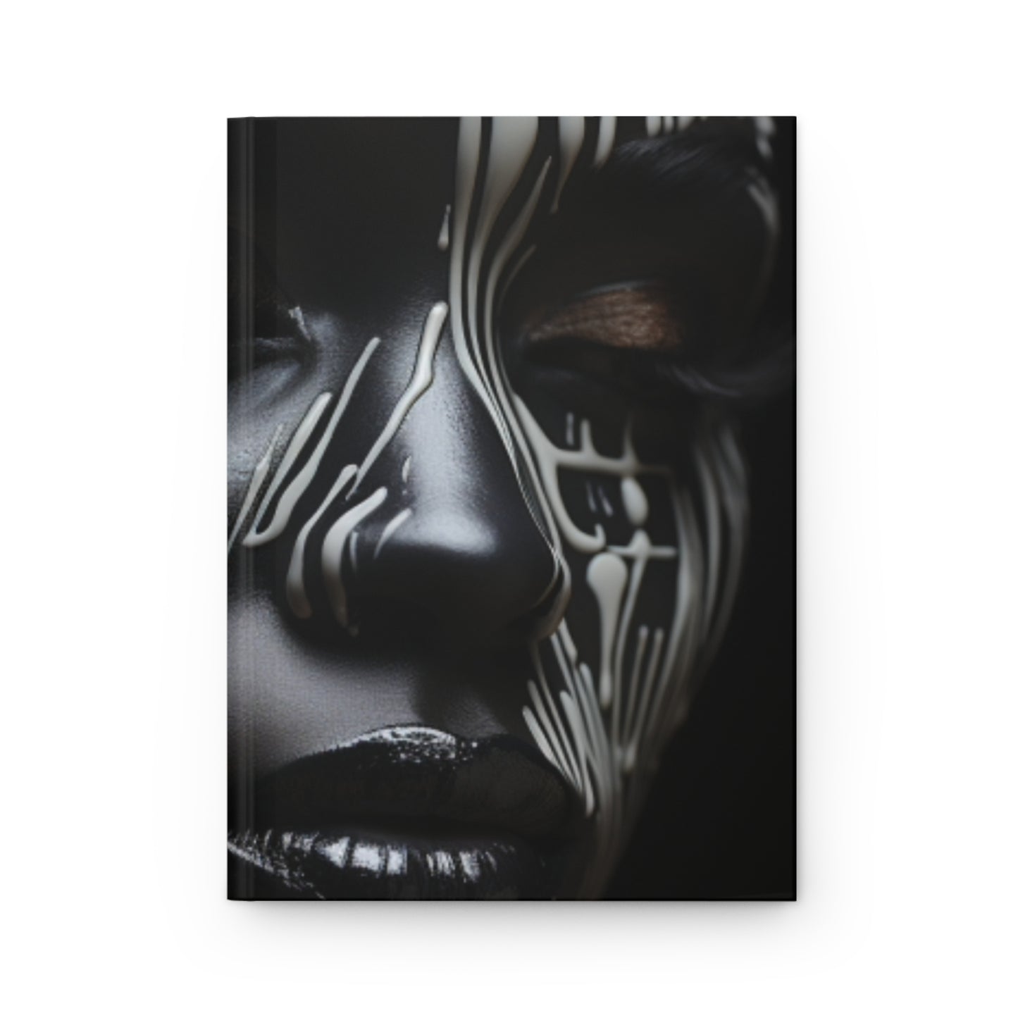 Elegance In Black: Melanated Hardcover Journal