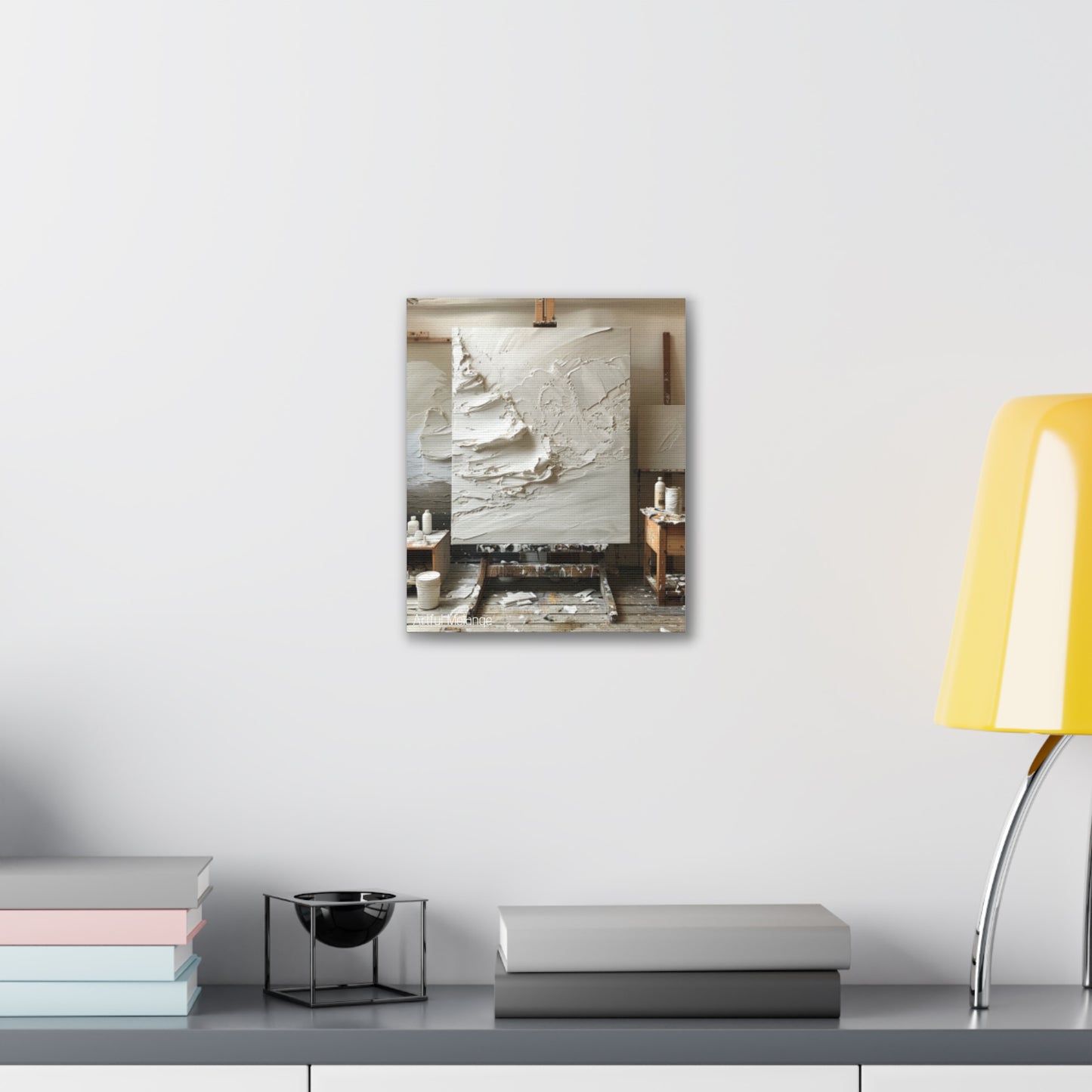 Primary Elegance: A Symphony of Sophistication Canvas Print