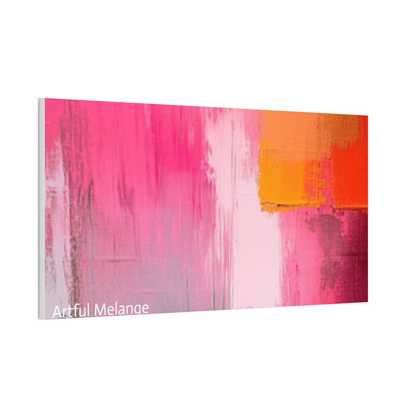 Acrylic Abstract Canvas Print - Richly Textured Artistry