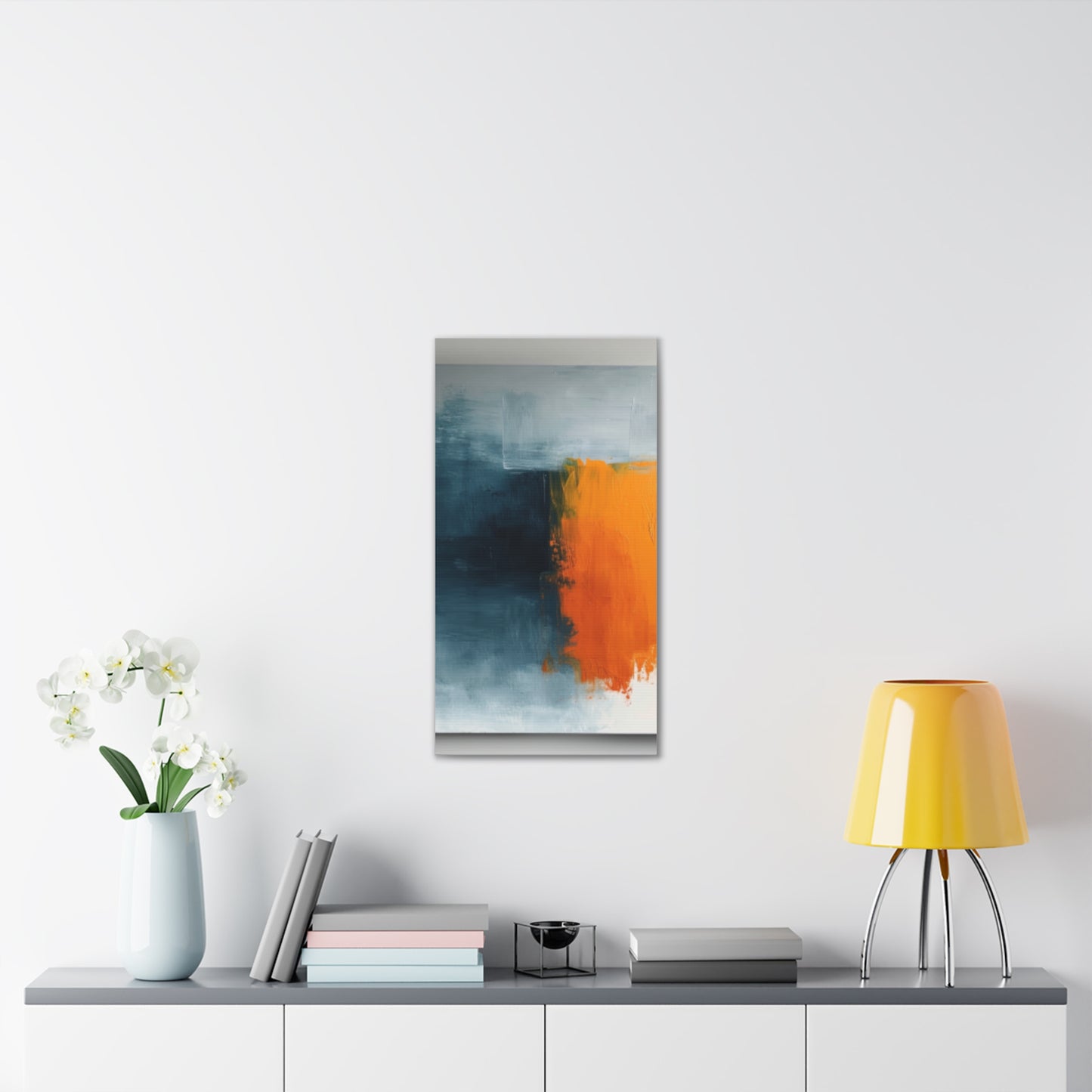 Primary Elegance: A Symphony of Sophistication Canvas Print