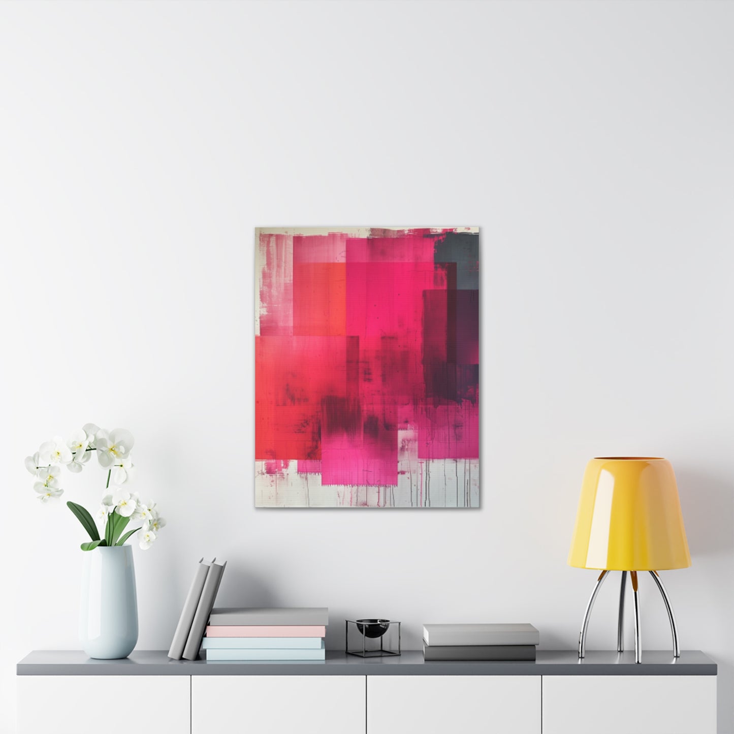 In The Pink: A Symphony of Sophistication Canvas Print