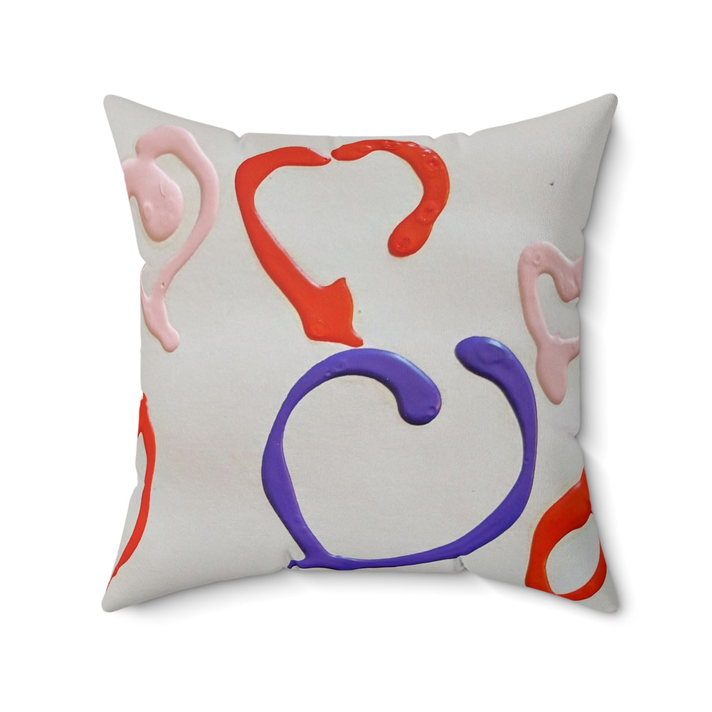 Artistic Abstractions: Abstract Acrylic Art Pillows Collection