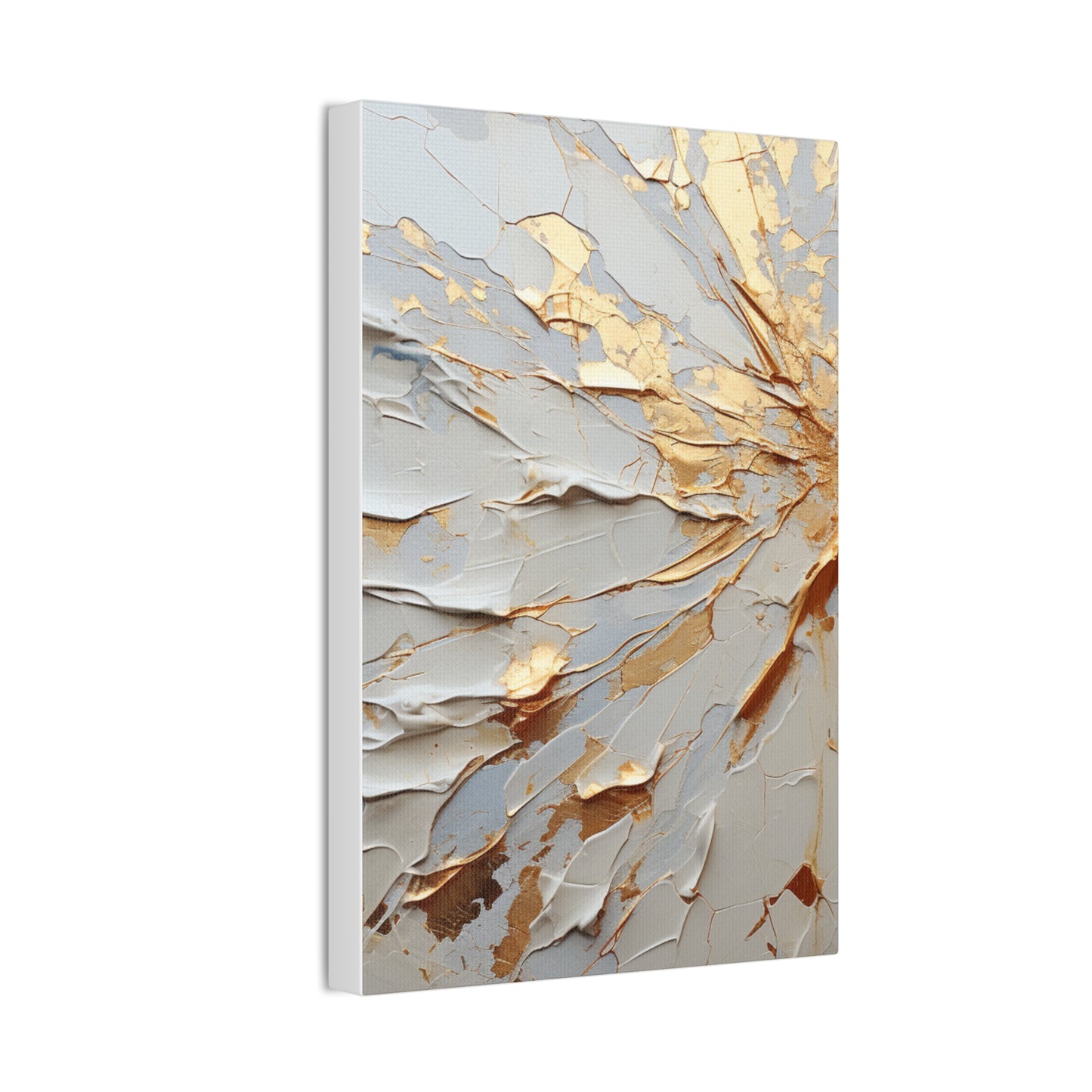 Acrylic Abstract Canvas Print - Richly Textured Artistry