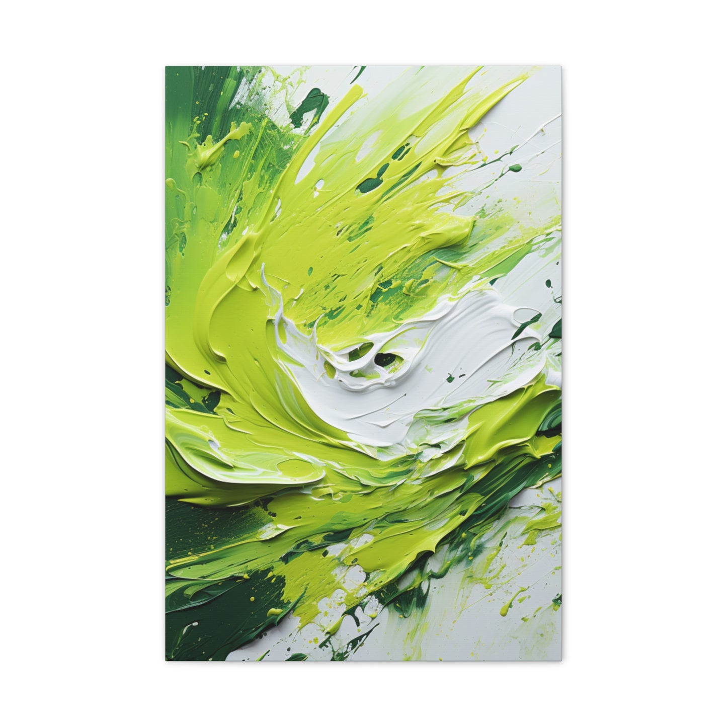 Acrylic Abstract Canvas Print - Richly Textured Artistry