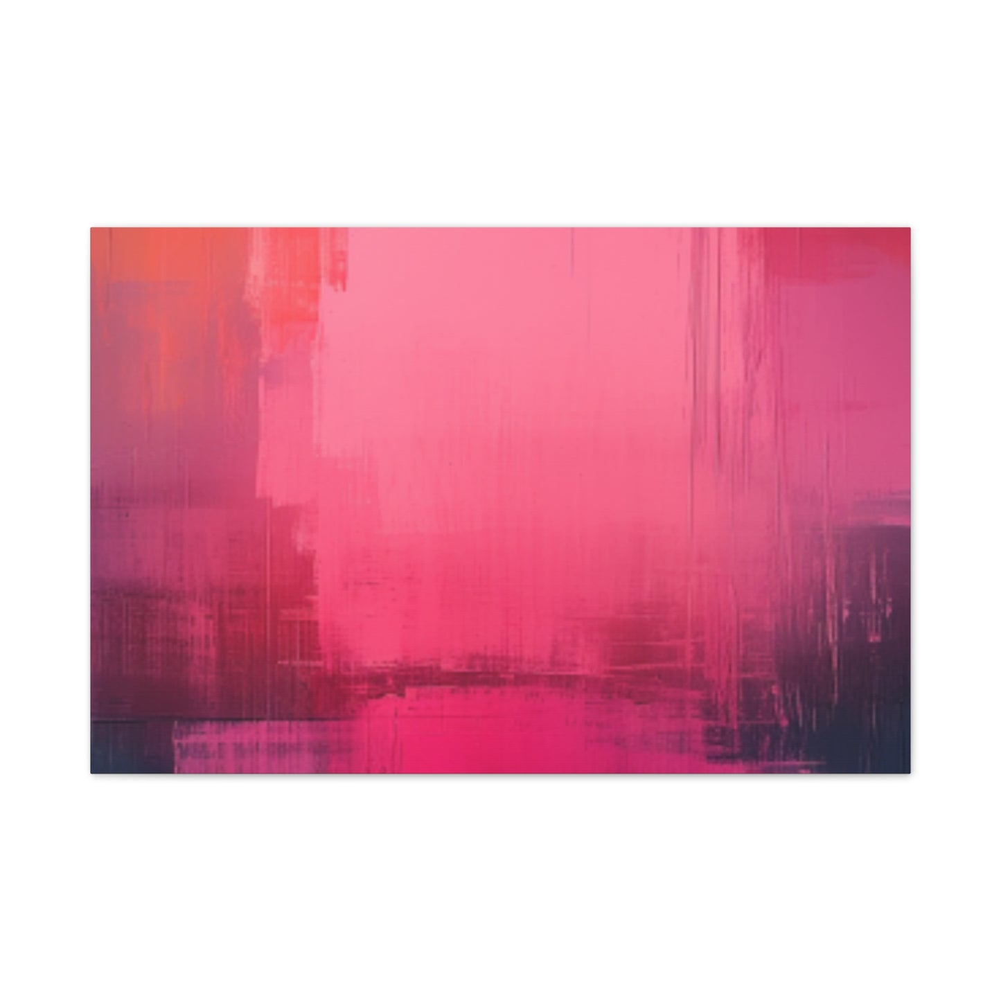 In The Pink: A Symphony of Sophistication Canvas Print