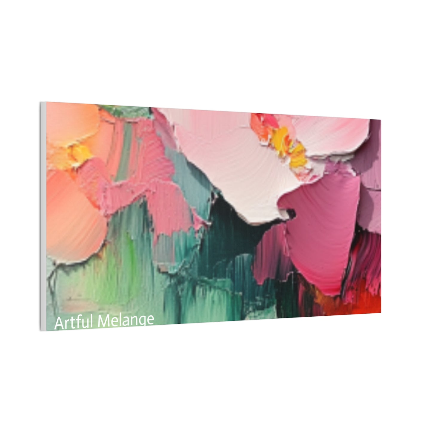 Acrylic Abstract Canvas Print - Richly Textured Artistry