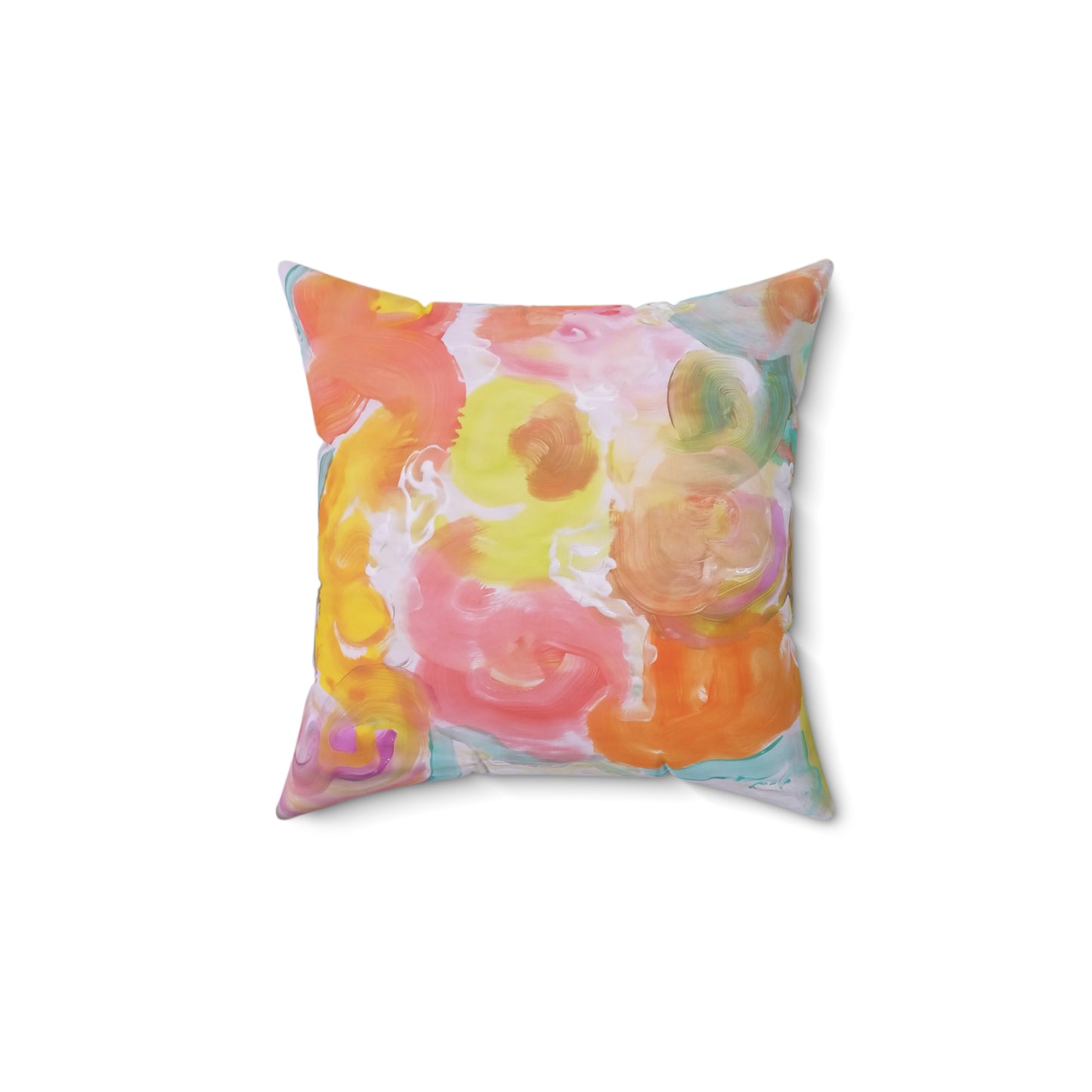 Artistic Abstractions: Abstract Acrylic Art Pillows Collection