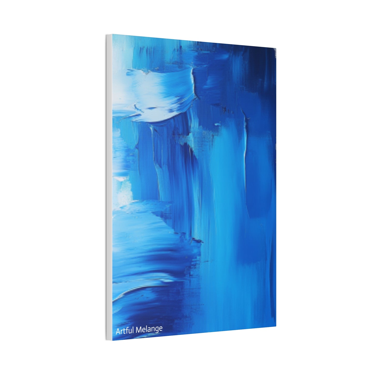 Acrylic Abstract Canvas Print - Richly Textured Artistry