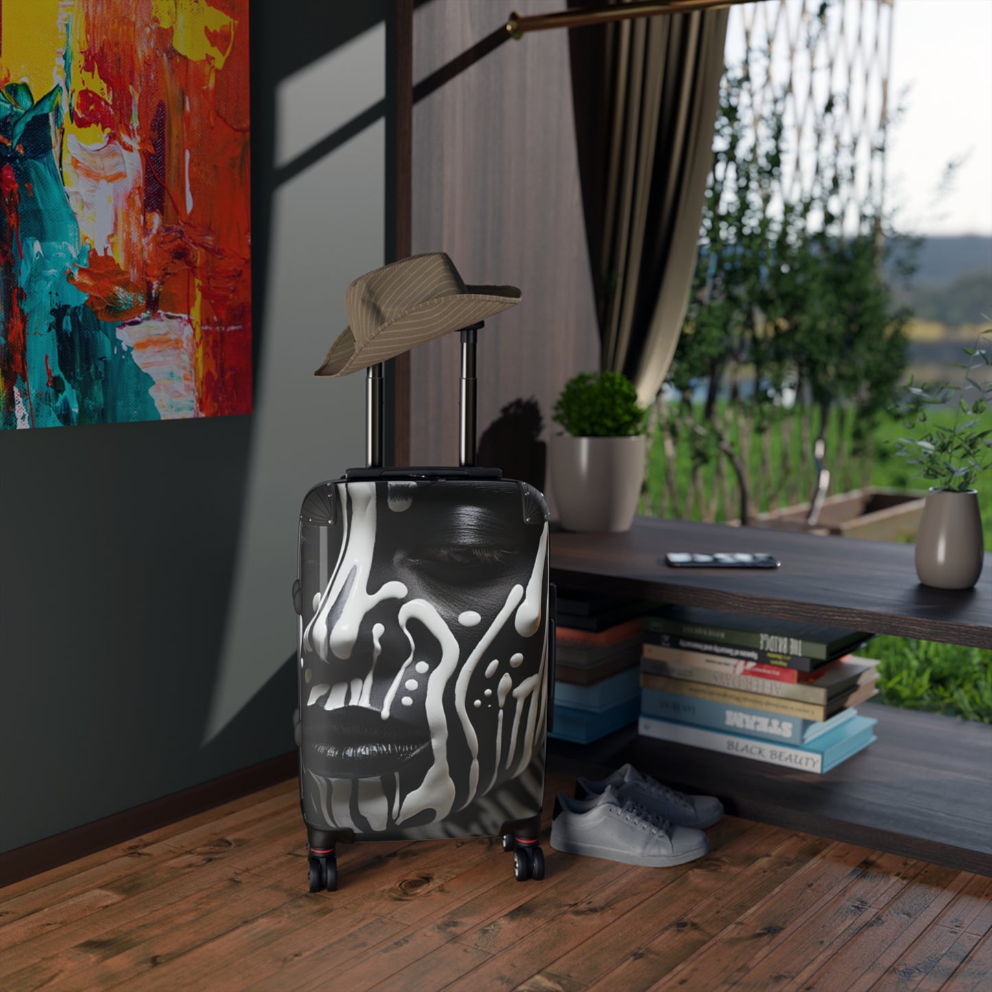 Melanated Jetsetter: Ancestral Rhythms: Stylish Travel Luggage Pieces