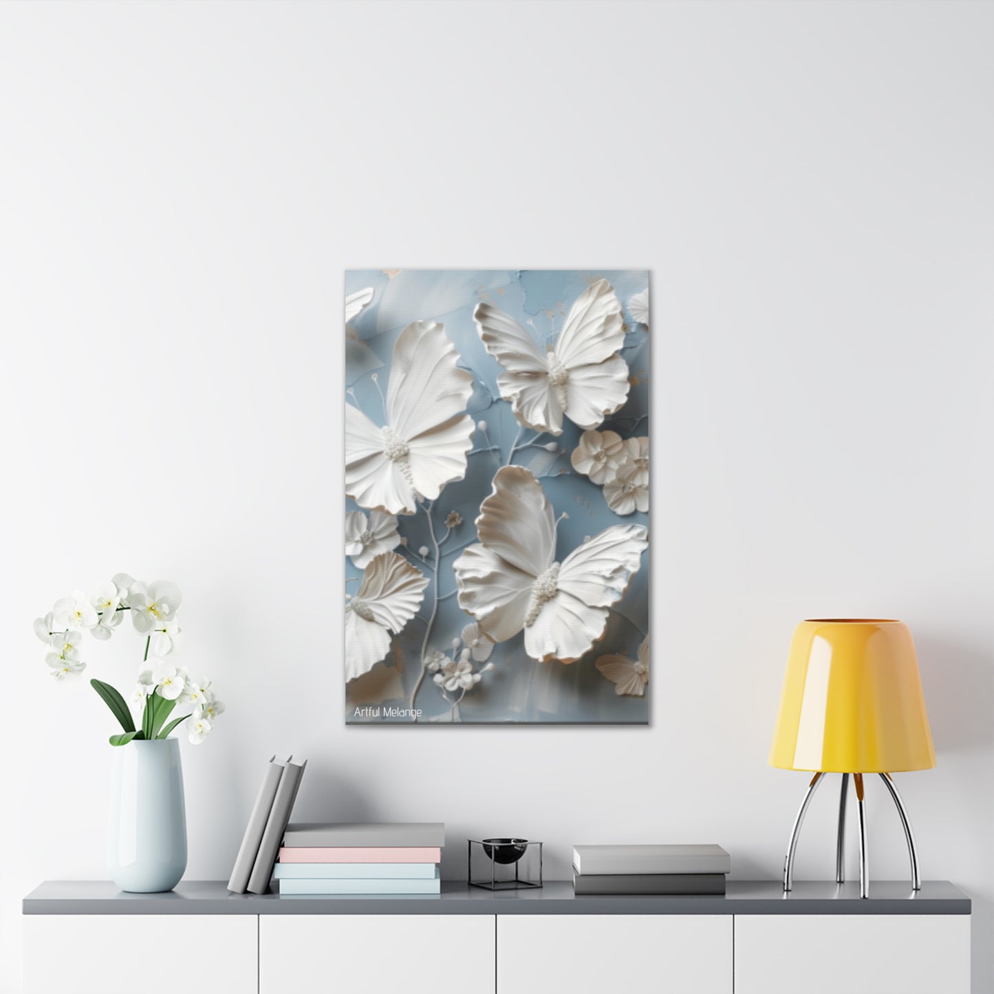 Fluttering Dreams: Butterfly Canvas Print Collection