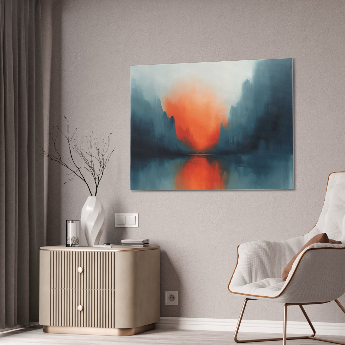 Elegance: A Symphony of Sophistication Canvas Print