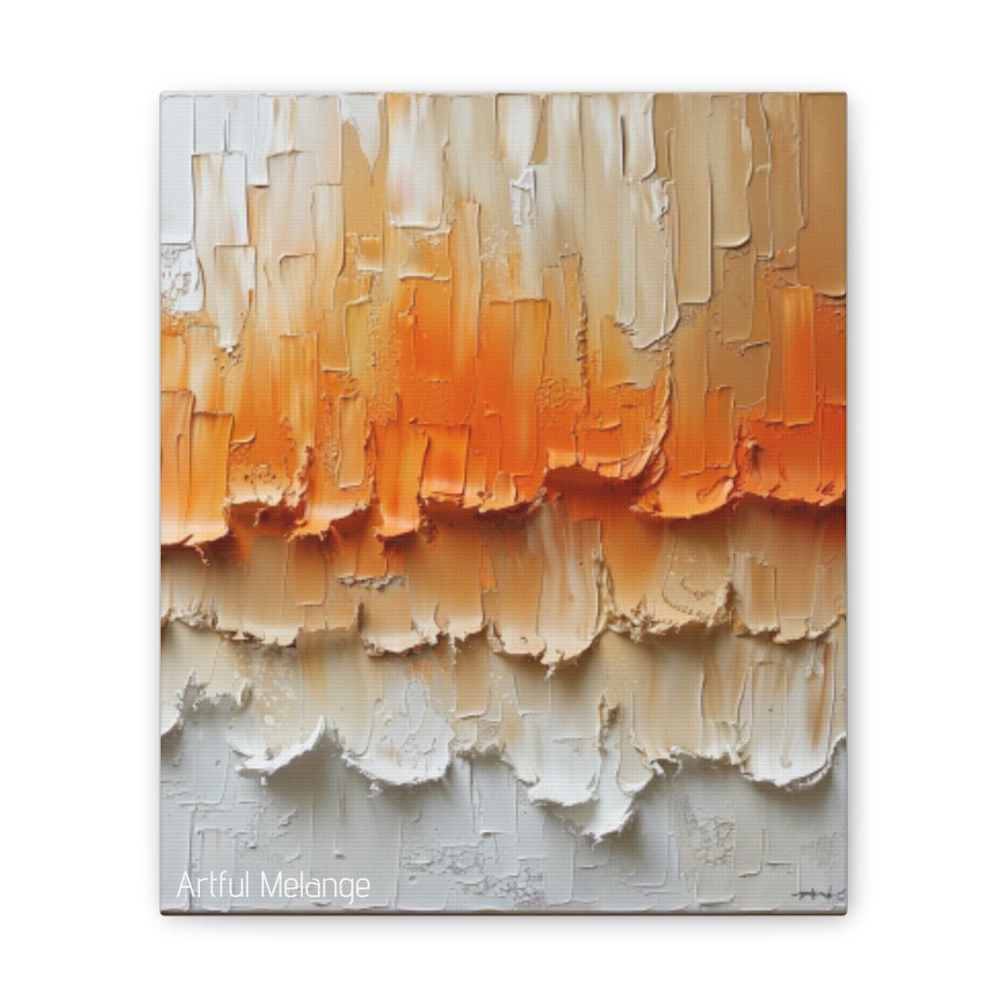 Primary Elegance: A Symphony of Sophistication Canvas Print