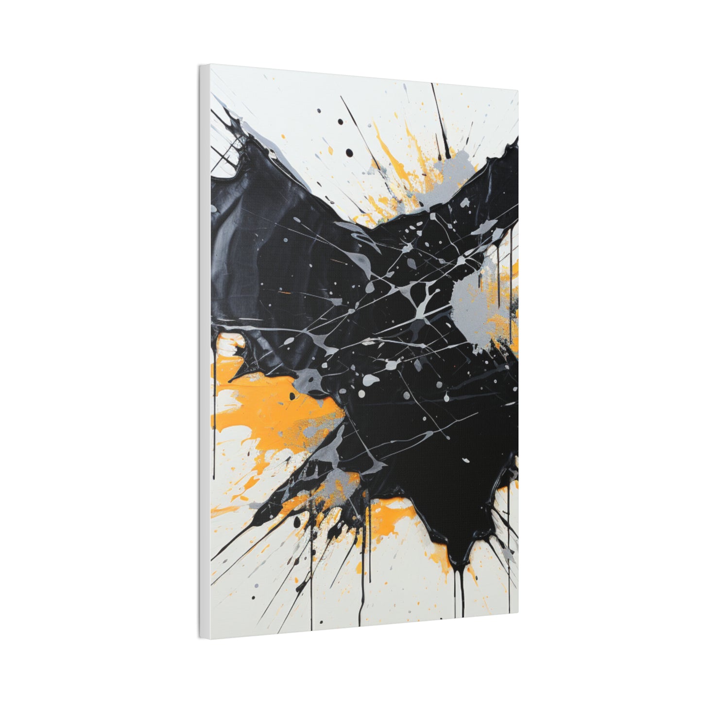 Acrylic Abstract Canvas Print - Richly Textured Artistry